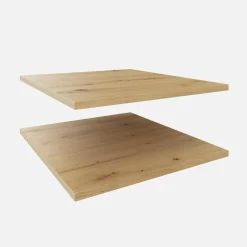 Akcesoria Do Szaf|ADBOX 2 półki do szafy 50 cm dąb artisan