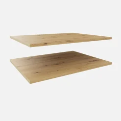 Akcesoria Do Szaf|ADBOX 2 półki do szafy 75 cm dąb artisan