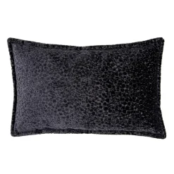 Werdomo 2 poduszki welurowe szare w cętki LEA 35x55 cm