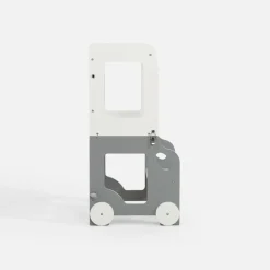 inny 2 w 1 pomocnik i stolik dziecięcy GUSISI szaro-biały