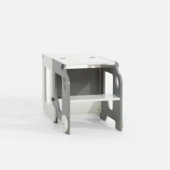 inny 2 w 1 pomocnik i stolik dziecięcy GUSISI szaro-biały