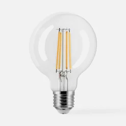 Żarówki Klasyczne|LED-POL Żarówka LED barwa ciepła ORO-CLARO-E27-G80-8W-WW