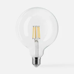 LED-POL Żarówka LED barwa ciepła ORO-CLARO-E27-G125-7W-WW