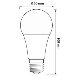 Żarówki Klasyczne|LED-POL Żarówka LED E27 7,5W barwa ciepła ORO-ATOS-E27-A60-7,5W-WW