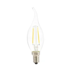 LED-POL Żarówka LED E14 4W barwa ciepła ORO-E14-C35-FL-CLARO-FLAMI-4W