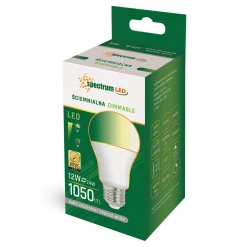 Żarówki Klasyczne| Żarówka LED E27 12W barwa neutralna GLS DIMMABLE SPECTRUM