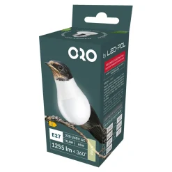 Żarówki Klasyczne|LED-POL Żarówka LED E27 10,5W barwa neutralna ORO-ATOS-E27-A60-10,5W-DW
