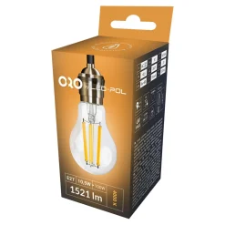 LED-POL Żarówka LED E27 10,5W ORO-E27-A60-FL-CLARO-10,5W-DW barwa neutralna
