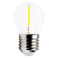 Żarówki Klasyczne|LED-POL Żarówka LED E27 1,3W ORO-E27-G45-FL-CLARO-1,3W-WW barwa ciepła