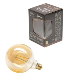 Żarówki Klasyczne| Żarówka LED Retroshine GLOB barwa ciepła