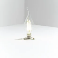 LED-POL Żarówka ozdobna LED E14 4W barwa neutralna ORO-E14-C35-FL-CLARO-FLAMI-4W