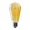 Żarówki Ozdobne|LED-POL Żarówka ozdobna retro LED E27 4W barwa ciepła ORO-E27-ST64-FL-AMBER-4W