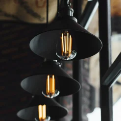 LED-POL Żarówka ozdobna retro LED E27 8W barwa neutralna ORO-E27-ST64-FL-CLARO-8W-DW