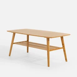 Stoliki Kawowe|inny Ława drewniana z półką PENTE