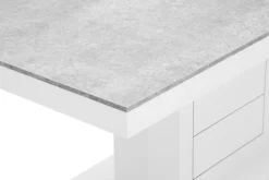 Ława LIMENA MINI MAT nadruk szary kamień / biały