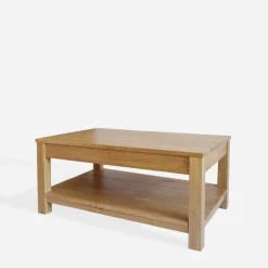 inny Ława lite drewno dąb naturalny STELLA