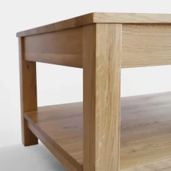 inny Ława lite drewno dąb naturalny STELLA