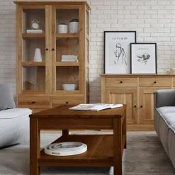 Stoliki Kawowe|inny Ława lite drewno STELLA dąb rustykalny