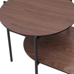 Ława owalna z 2 blatami EXFURNI