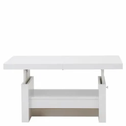 Ławostoły|Stoliki Kawowe| Ława rozkładana AVERSA biała