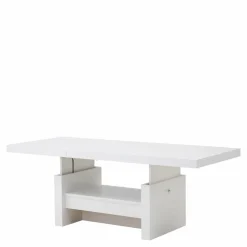 Ławostoły|Stoliki Kawowe| Ława rozkładana AVERSA biała