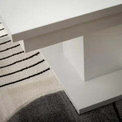 Furni Home Ława rozkładana biała G-TE