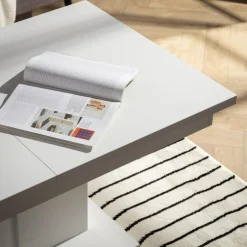 Furni Home Ława rozkładana biała G-TE