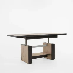 Ławostoły|Stoliki Kawowe|inny Ława rozkładana OPAL II DUO dąb san marino/czarny