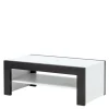 Ława SIMPLE połysk biała / czarna