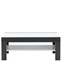 Ława SIMPLE połysk biała / czarna