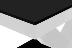 Ława VICTORIA MINI połysk biała / czarna