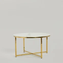 Stoliki Kawowe|inny Ława z marmurkowym szkłem EMANOZ