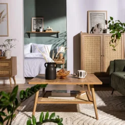 Stoliki Kawowe|inny Ława z półką boho FUZIONE