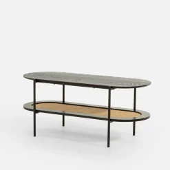 Stoliki Kawowe|inny Ława z rattanem owalna HOMEKT