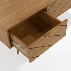 Stoliki Kawowe|inny Ława z szufladami w jodełkę ESTIMA
