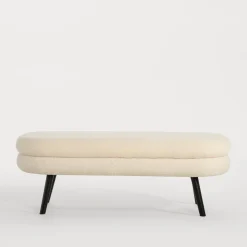 Ławki|inny Ławka boucle beżowa TINSELO