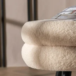 Ławki|inny Ławka boucle beżowa TINSELO