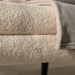 Ławki|inny Ławka boucle beżowa TINSELO