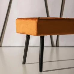 Ławki|inny Ławka welurowa ruda KASKADE