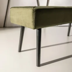Ławki|inny Ławka welurowa zielona KASKADE