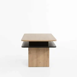 Ławostoły|Stoliki Kawowe|inny Ławostół TARIUS dąb artisan/czarny blat