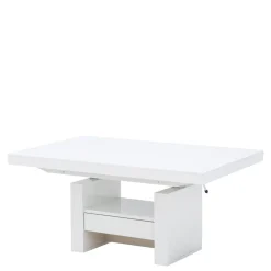 Ławostół z szufladą AVERSA LUX połysk biały