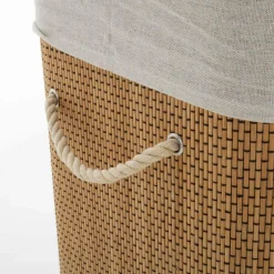 inny Bambusowy kosz do przechowywania