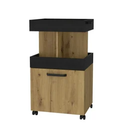 Barki|FORTE Barek na kółkach HOME BAR dąb artisan