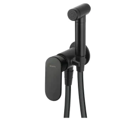 Umywalki I Baterie|Umywalki I Baterie|Deante Bateria bidetowa podtynkowa słuchawka bidetta nero ALPINIA