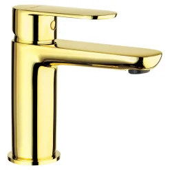 Deante Bateria umywalkowa złota ALPINIA