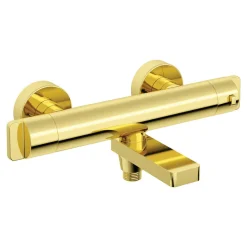 Deante Bateria wannowa termostatyczna złota ALPINIA