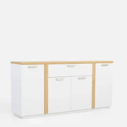 Komody|inny Biała komoda z szufladą DEKO