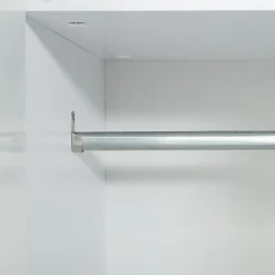 Biała szafa z szufladą DEKO