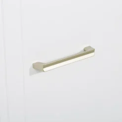 Biała szafa z szufladą DEKO